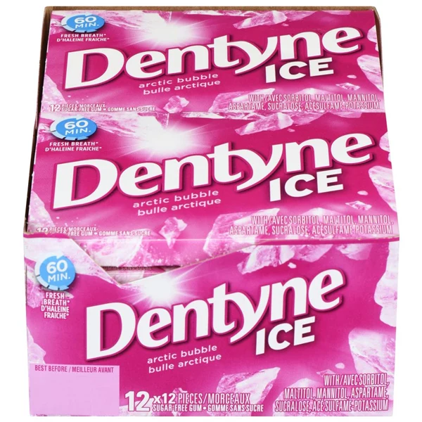Dentyne - Ice Artic Bubble 12x12 PC