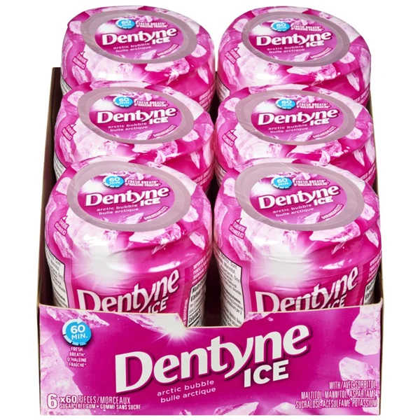 Dentyne - Ice Arctic Bubble Bottles 6x60 PC