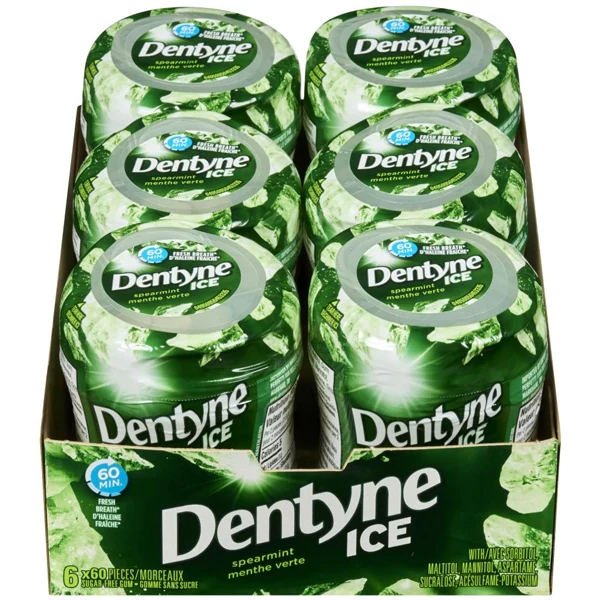 Dentyne - Ice Spearmint Bottles 6x60 PC