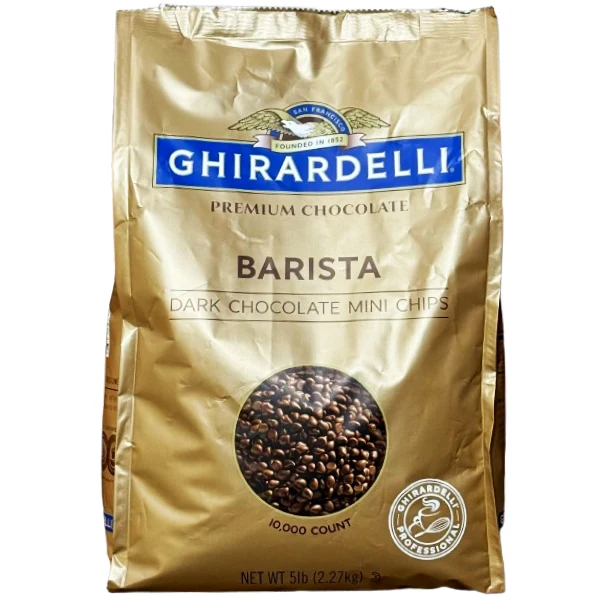 Ghirardelli - Dark Chocolate Barista Mini Chips 5LB