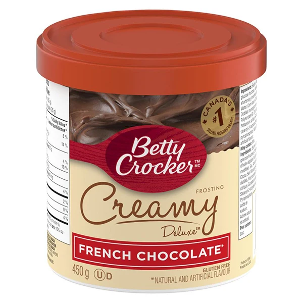 Betty Crocker - Frosting Creamy Deluxe French Chocolate 12x450 GR