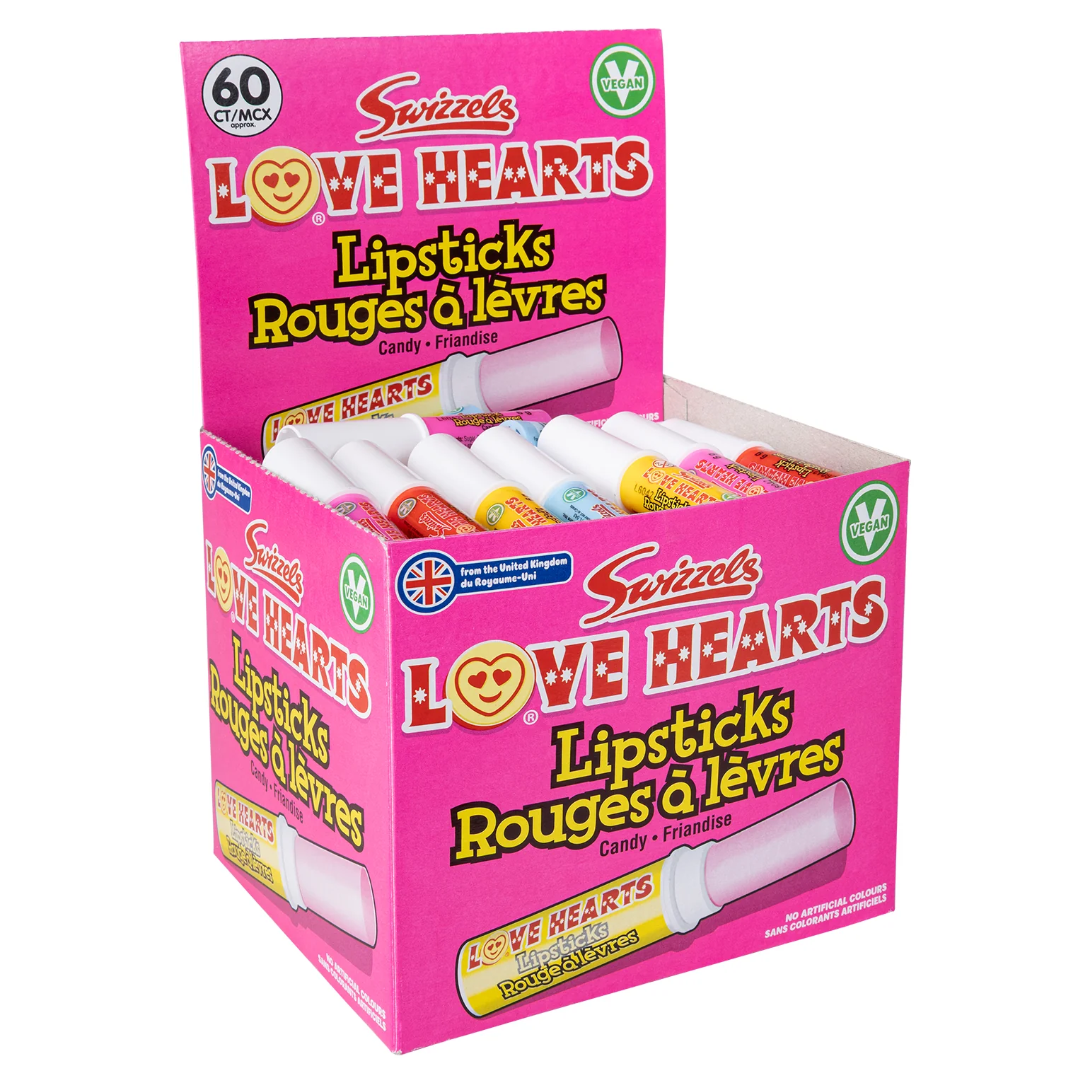 Swizzles - Loveheart Lipstick 6x60x6 GR