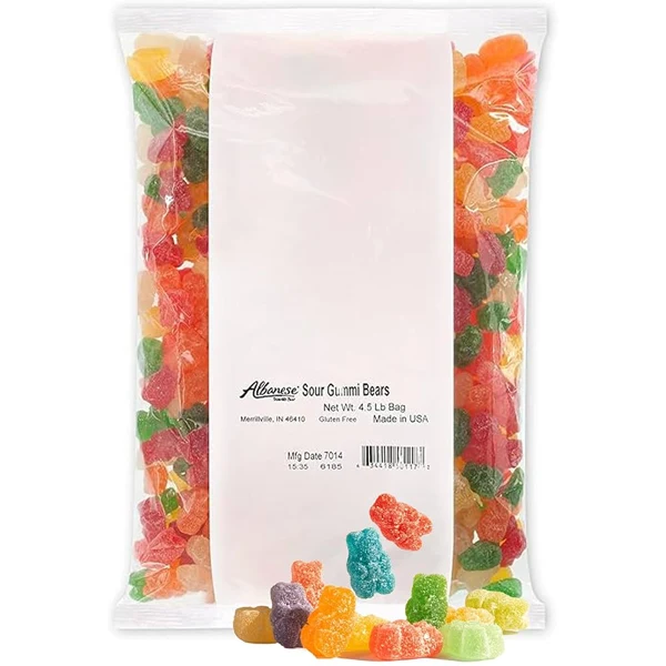 Albanese - Sour Gummy Bears 4x2.05 KG