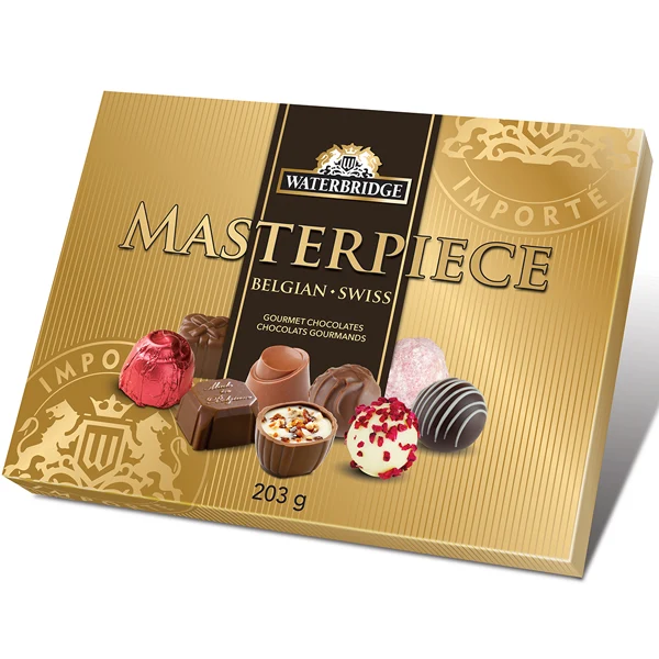 Waterbridge - Masterpiece Swiss & Belgian Assorted 8x203 GR