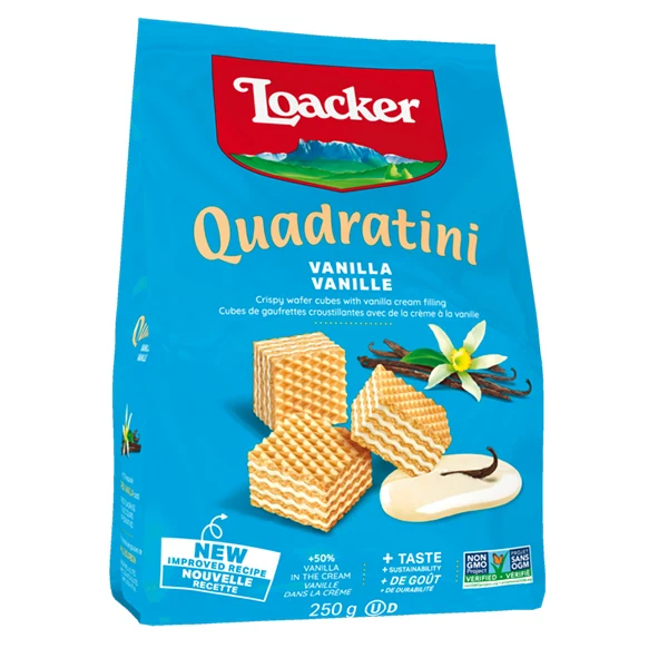 Loacker - Quadratini Vanilla Lg 6x250 GR