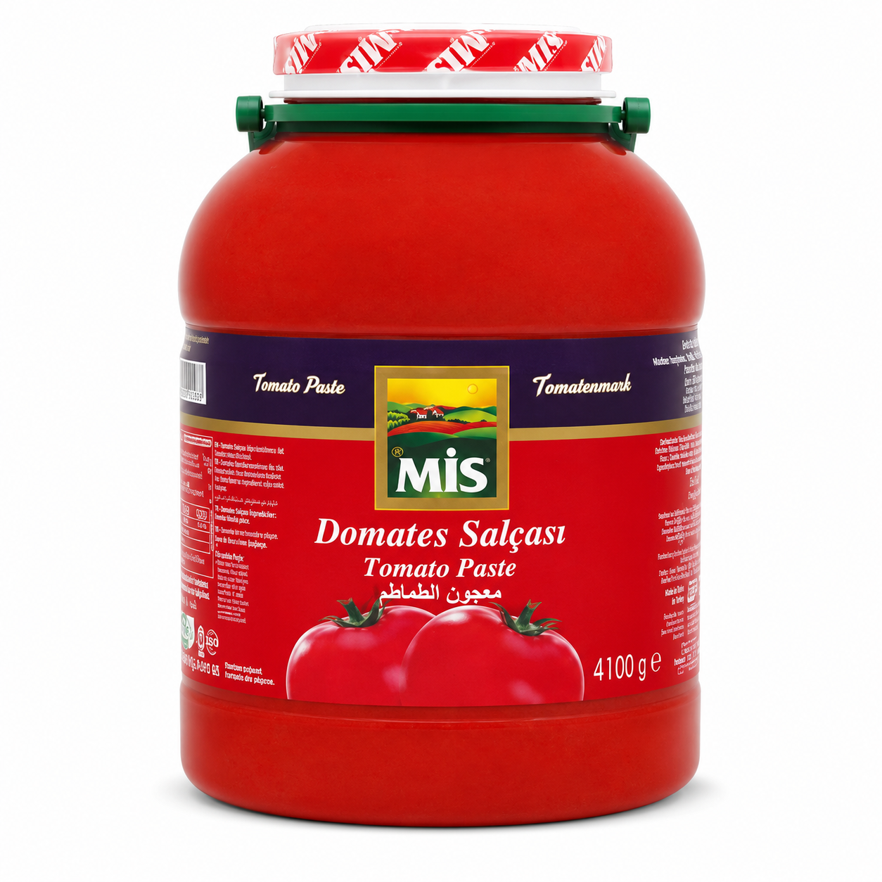 ERMIS GLASSPET TOMATO PASTE 4 X 4100G