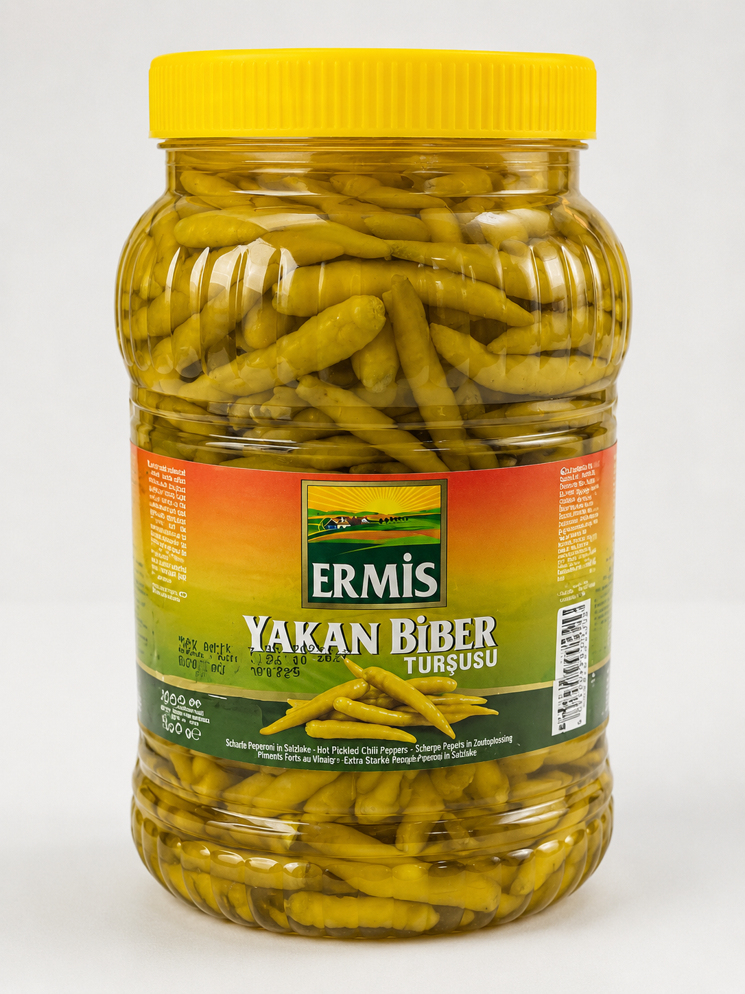 ERMIS PICKLED HOT PIRI PIRI PEPPER 3000CC